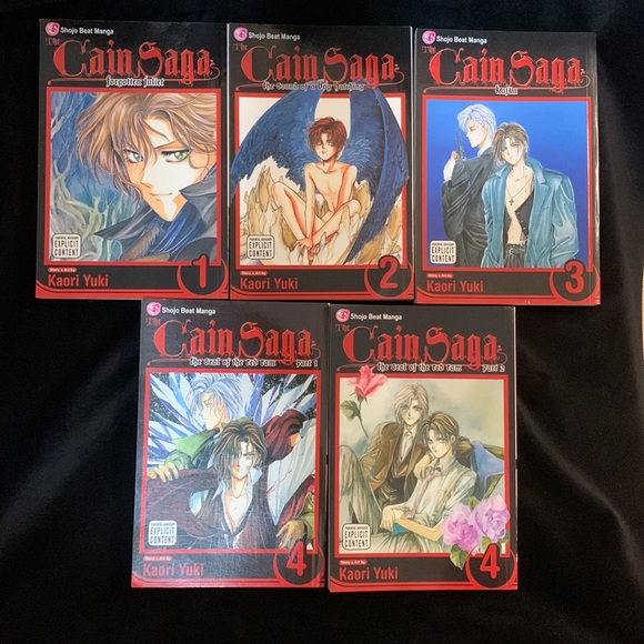 Kaori Yuki Other - The Cain Saga - 5 book set - Manga books